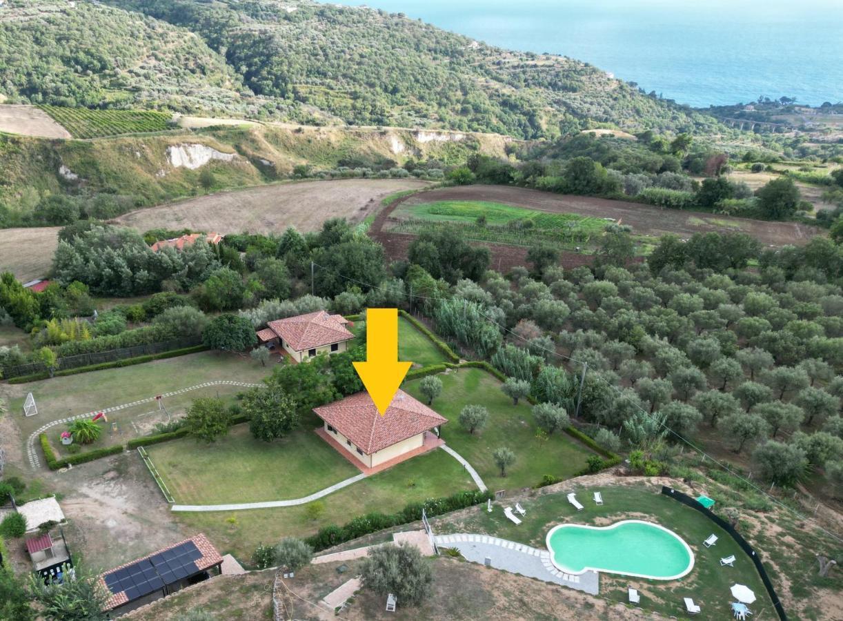 Villa Mimosa Tropea 里卡迪 外观 照片
